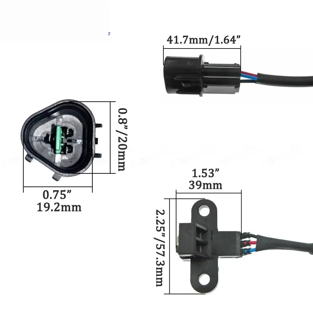 Sensor posición cigüeñal MR507743 para Mitsubishi L200 K74T / K75T 96-05 KB4T L300 P03V P03W Pajero Sport KG5W J5T25178
Sensor posición cigüeñal MR507743 para Mitsubishi L200 K74T / K75T 96-05 KB4T L300 P03V P03W Pajero Sport KG5W J5T25178