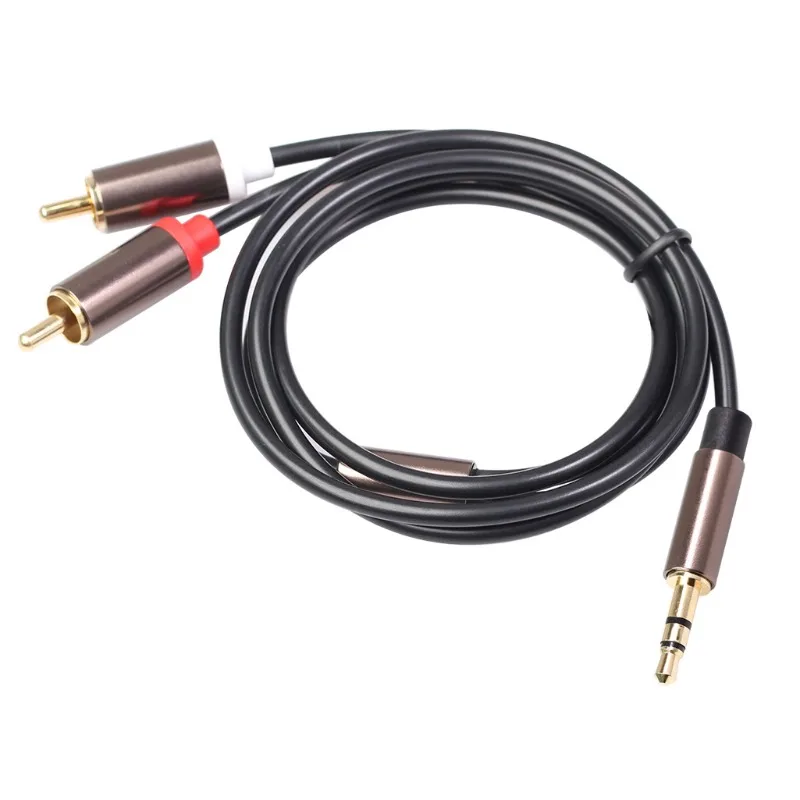 3.5mm To 2 RCA Audio Cable 3.5MM Male To 2 Rca Male Stereo Cable for Laptop Phone MP3 DVD Amplifier Speaker Headphone
3.5mm To 2 RCA Audio Cable 3.5MM Male To 2 Rca Male Stereo Cable for Laptop Phone MP3 DVD Amplifier Speaker Headphone