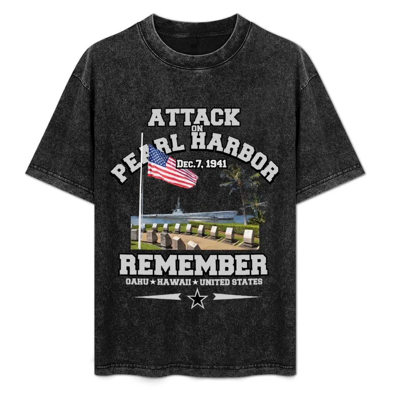 Remember Attack on Pearl Harbor T-Shirt Basic Plain Tee for Spring and Summer
Remember Attack on Pearl Harbor T-Shirt Basic Plain Tee for Spring and Summer