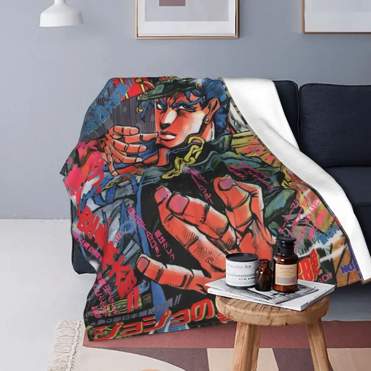 Jojo Bizarre Adventure Blankets Sofa Cover Velvet Spring/Autumn Cartoon Soft Throw Blanket for Bed Couch Bedspreads
Jojo Bizarre Adventure Blankets Sofa Cover Velvet Spring/Autumn Cartoon Soft Throw Blanket for Bed Couch Bedspreads