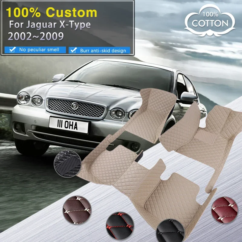 Quality Car Floor Mats For Jaguar X-Type XTYPE X TYPE 2002~2009 Rug Leather Mat Set Anti Dirty Pads Car Accessories Interior Par
Quality Car Floor Mats For Jaguar X-Type XTYPE X TYPE 2002~2009 Rug Leather Mat Set Anti Dirty Pads Car Accessories Interior Par