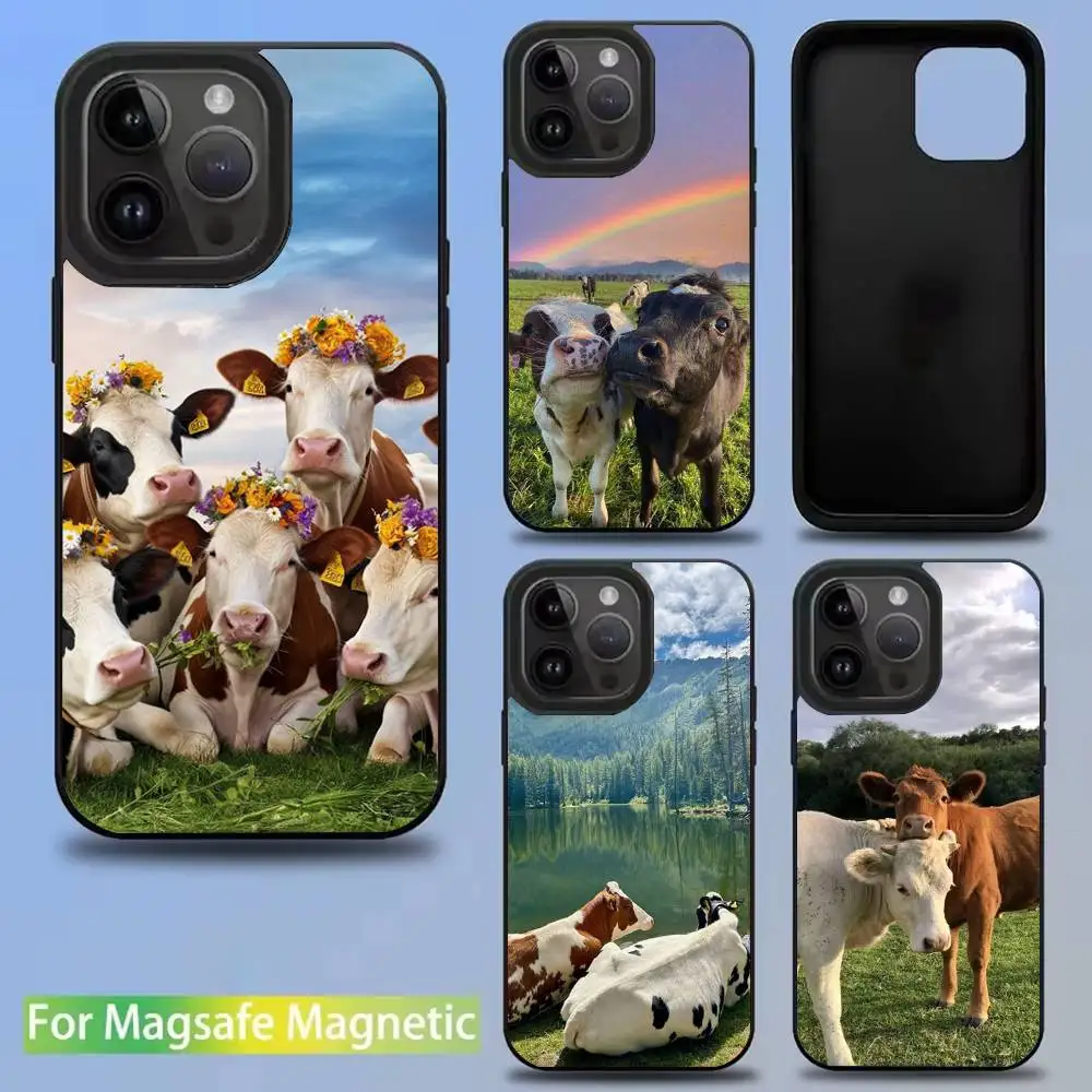 Lovely Cute Cow Cows OX Phone Case For iPhone 16,15,14,13,12,11,Pro,Max,Plus,Mini,SE New Magsafe Magnetic Wireless Charging
Lovely Cute Cow Cows OX Phone Case For iPhone 16,15,14,13,12,11,Pro,Max,Plus,Mini,SE New Magsafe Magnetic Wireless Charging