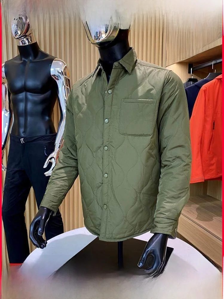 Thiened Cotton Jaet Men's Casual Retro Collar Warmth Sewing Crt Autumn Winter New Sle Stand Version Youth Faion
Thiened Cotton Jaet Men's Casual Retro Collar Warmth Sewing Crt Autumn Winter New Sle Stand Version Youth Faion