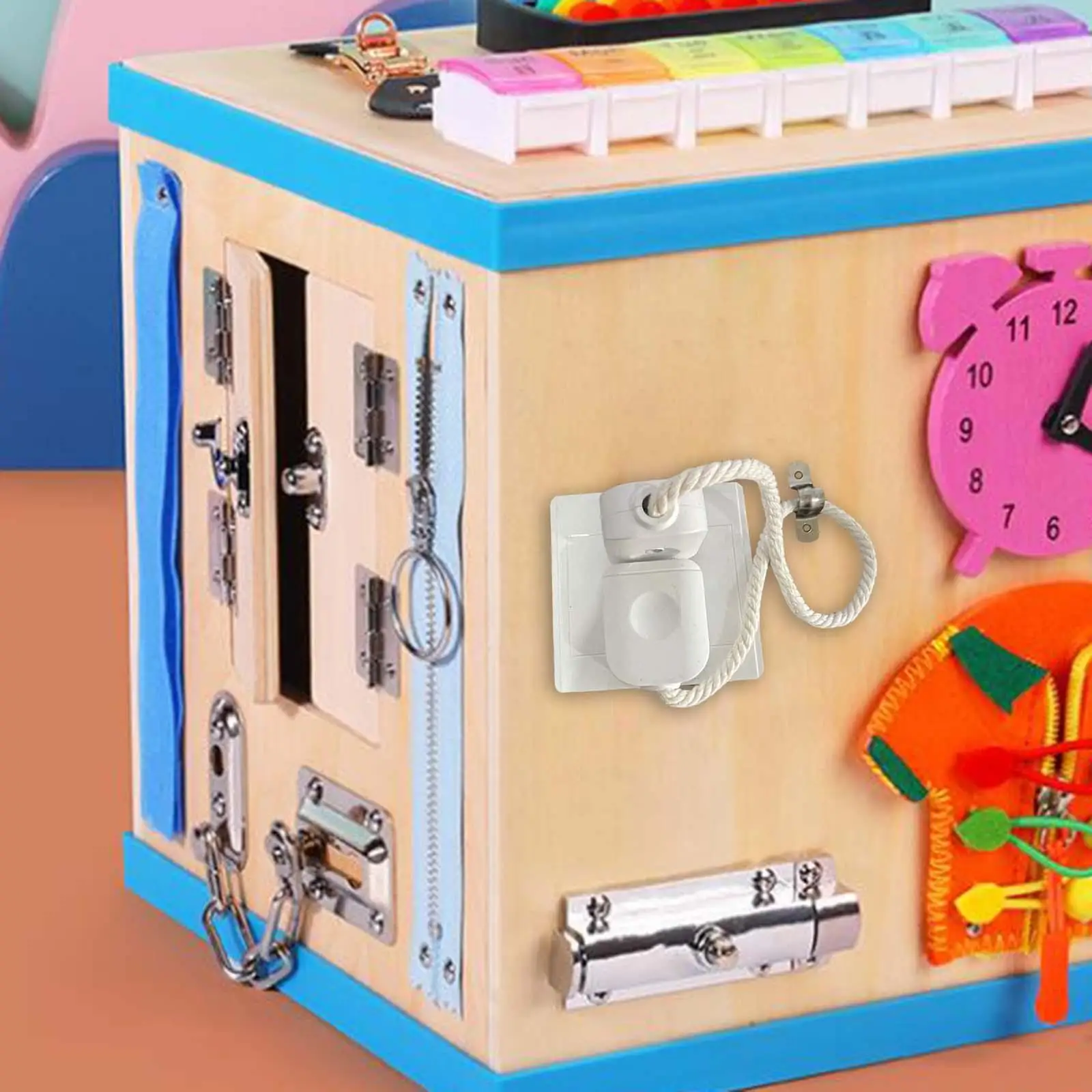 Sensory Busy Boards Accessories Plug Fine Motor Skill Indoor Play Game
Sensory Busy Boards Accessories Plug Fine Motor Skill Indoor Play Game