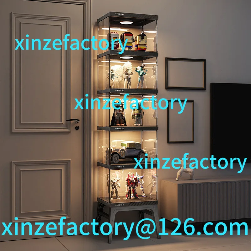 Customizable magnetic transparent dustproof corner rack large toy display cabinet
Customizable magnetic transparent dustproof corner rack large toy display cabinet