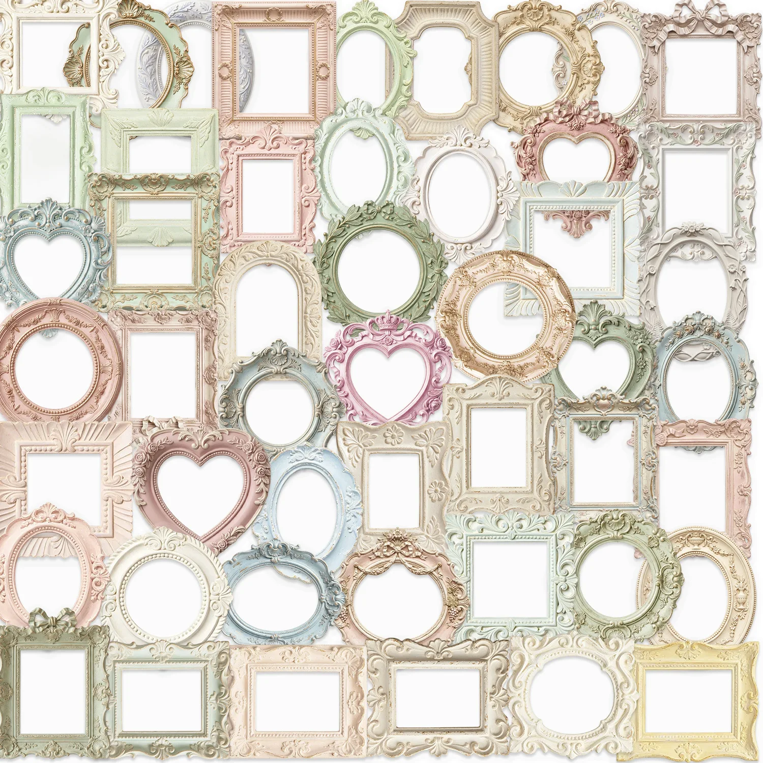 50-100PCS Vintage Clear Frame Stickers Waterproof Transparent PET for Notebook Laptop Phone Scrapbook DIY Craft Gift
50-100PCS Vintage Clear Frame Stickers Waterproof Transparent PET for Notebook Laptop Phone Scrapbook DIY Craft Gift