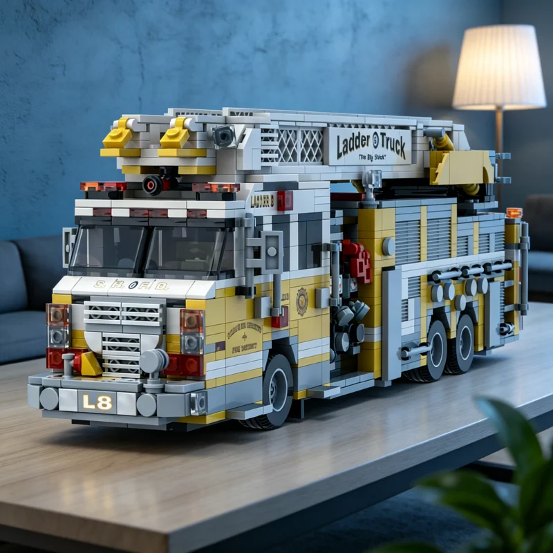 1660pcs MOC Spartan Gladiator Rear Mount Aerial City Fire Model Building Blocks Architecture Christmas Gifts Toy Idea Education
1660pcs MOC Spartan Gladiator Rear Mount Aerial City Fire Model Building Blocks Architecture Christmas Gifts Toy Idea Education