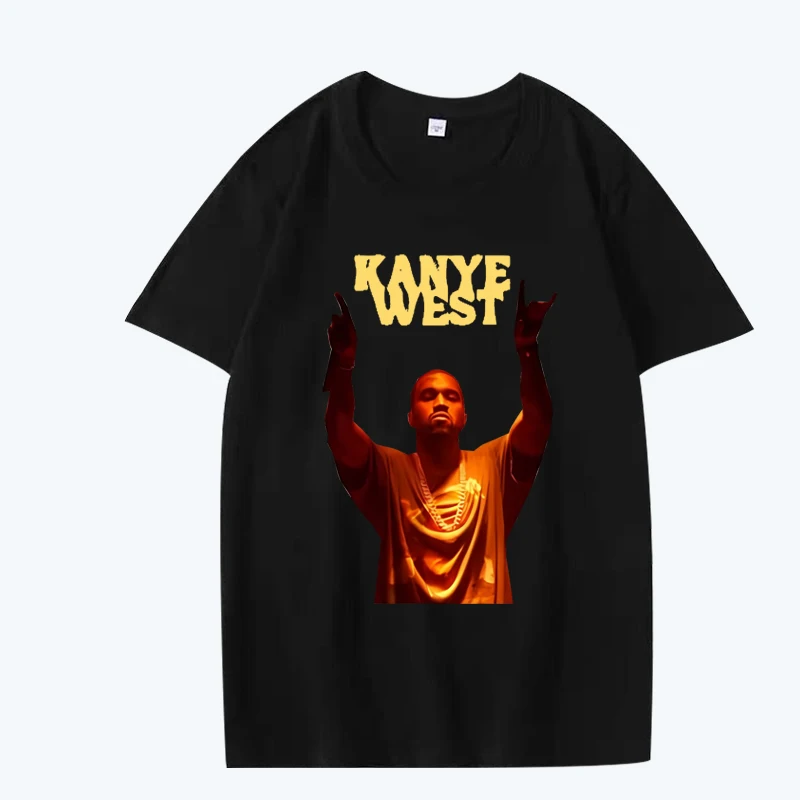 Vintage Kanye West T Shirt men women Oversized rapper 100% Cotton Hot sale short sleeve Summer print loose Unisex plus size tops
Vintage Kanye West T Shirt men women Oversized rapper 100% Cotton Hot sale short sleeve Summer print loose Unisex plus size tops
