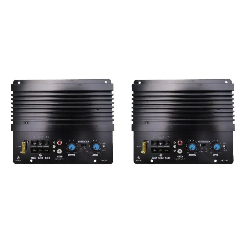 2PackX(1000W Car Audio High Power Amplifier Amp Board Powerful Bass Sub Woofer Board 12V)
2PackX(1000W Car Audio High Power Amplifier Amp Board Powerful Bass Sub Woofer Board 12V)