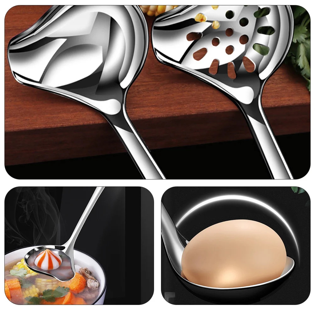 Stainless Steel Colander Food Serving Spoon Hot Pot Soup Home Utensil Hotpot Ladle
Stainless Steel Colander Food Serving Spoon Hot Pot Soup Home Utensil Hotpot Ladle