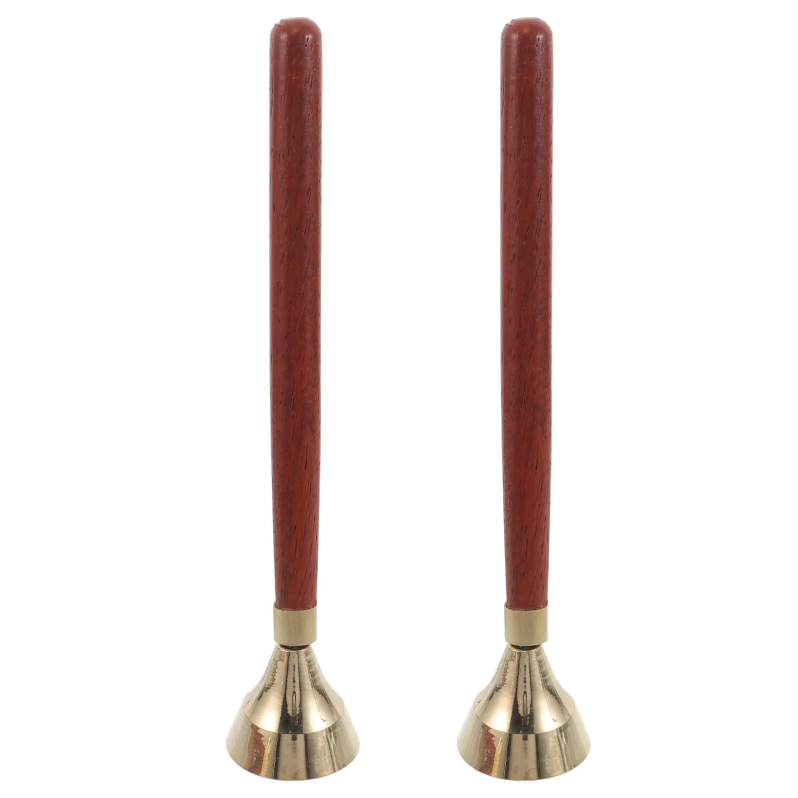 1Pair Orff Percussion Hand Bell Redwood Easy Hold Kids Music Hand Bells Preschool Classroom Music Teaching Instrument Set
1Pair Orff Percussion Hand Bell Redwood Easy Hold Kids Music Hand Bells Preschool Classroom Music Teaching Instrument Set