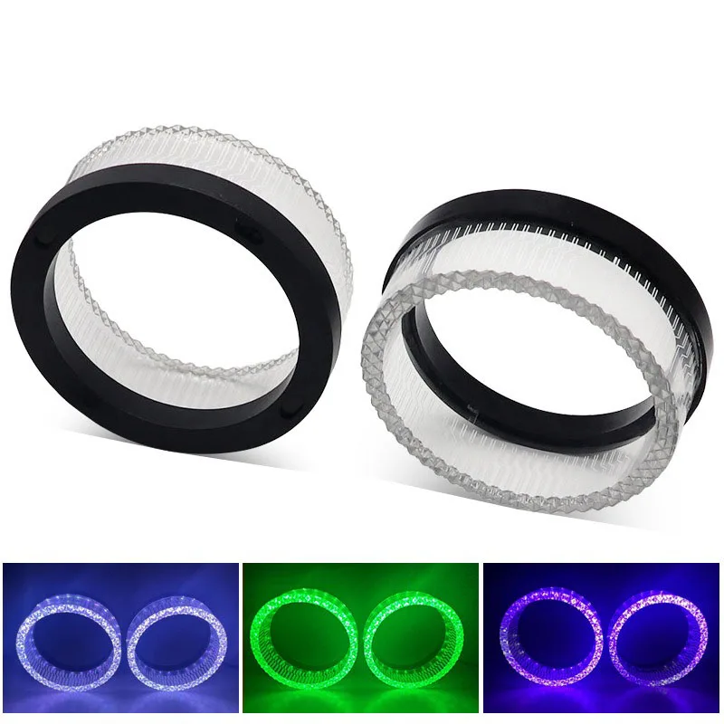 Car LED Angel Eye Halo Ring Headlight Decoration Cover Bluetooth Control 3.0G RGB Multi Color
Car LED Angel Eye Halo Ring Headlight Decoration Cover Bluetooth Control 3.0G RGB Multi Color