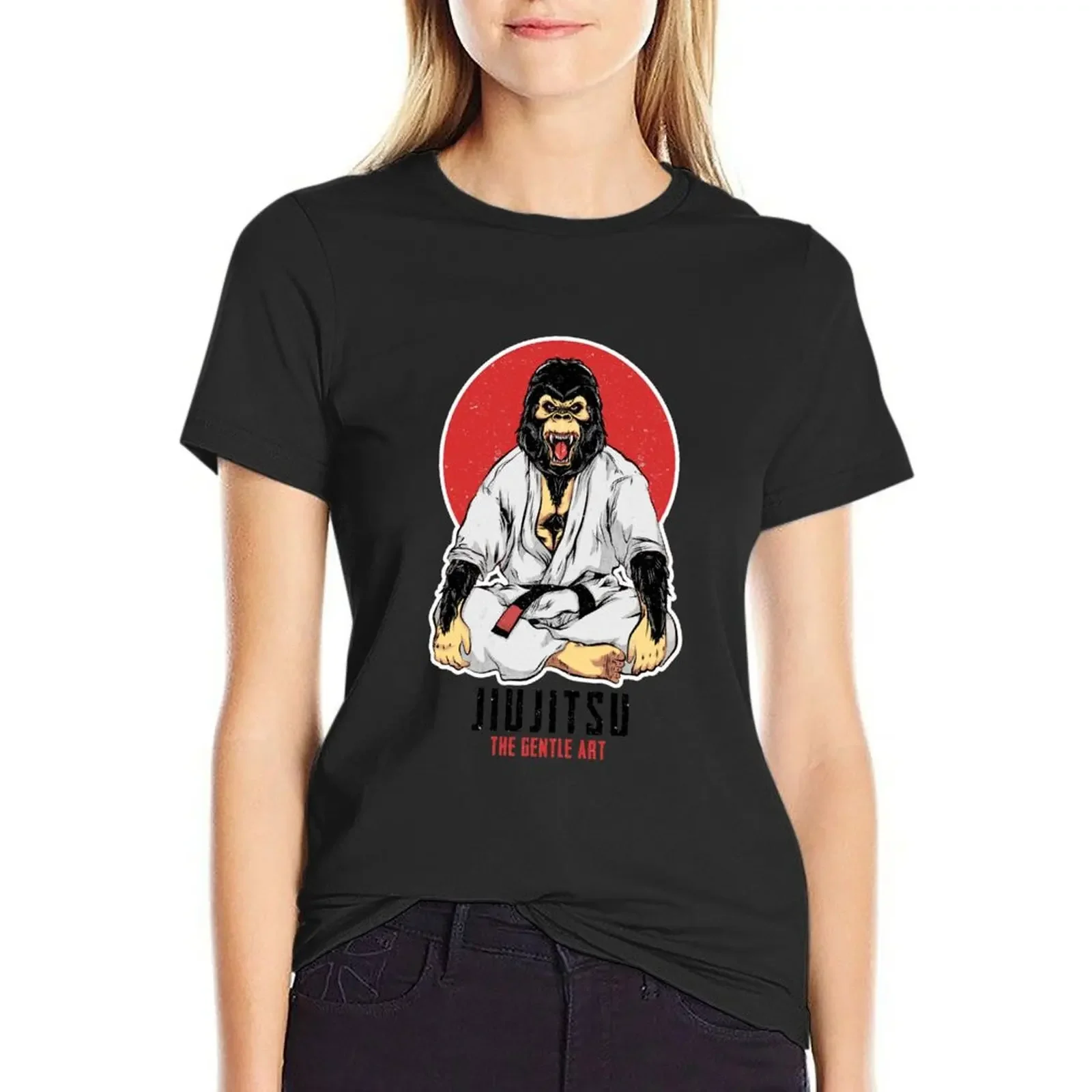 Gorilla Grappling JiuJitsu T-Shirt sports fans plus size tops customs luxury designer clothing Women
Gorilla Grappling JiuJitsu T-Shirt sports fans plus size tops customs luxury designer clothing Women