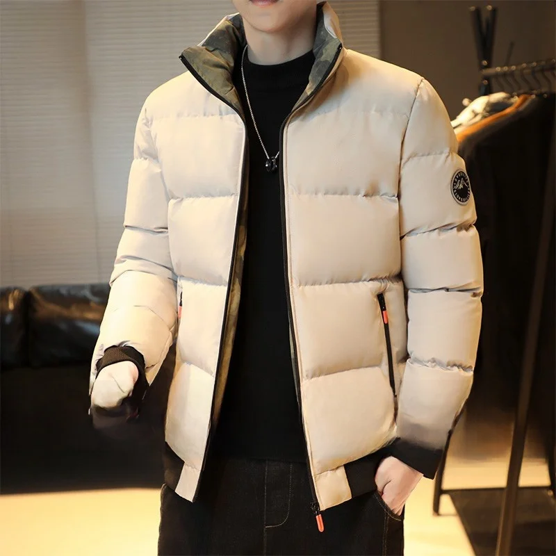 Thiened повседневная свободная хлопковая куртка для мужчин с воротником-стойкой, теплая зимняя верхняя одежда, универсальная молодежная трендовая мужская куртка-стойка
Thiened повседневная свободная хлопковая куртка для мужчин с воротником-стойкой, теплая зимняя верхняя одежда, универсальная молодежная трендовая мужская куртка-стойка