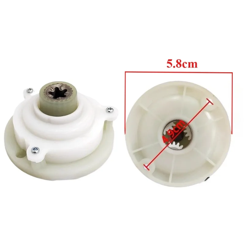 2 шт. подходят для моторного редуктора мясорубки объемом 1,8-2,0 л, пятизубчатый пластиковый редуктор.
2 шт. подходят для моторного редуктора мясорубки объемом 1,8-2,0 л, пятизубчатый пластиковый редуктор.