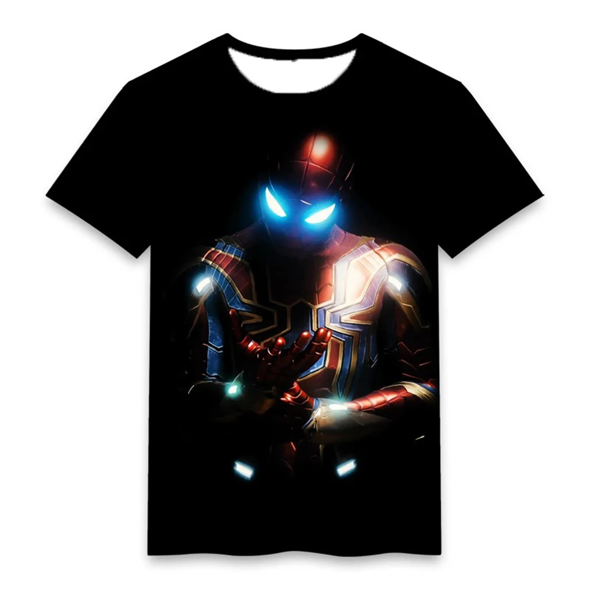 Trendy Man Marvel Spider Man 3D T-shirt with 3D printed details for summer outdoor short sleeves loose and eye-catching
Trendy Man Marvel Spider Man 3D T-shirt with 3D printed details for summer outdoor short sleeves loose and eye-catching