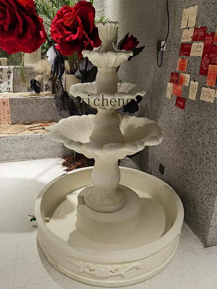 k12 European Style Water Fountain Fish Pond Spray Pond Landscape Decoration Fontana Di Trevi Ornaments
k12 European Style Water Fountain Fish Pond Spray Pond Landscape Decoration Fontana Di Trevi Ornaments