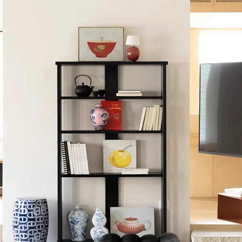 Open bookshelf large capacity display cabinet living room
Open bookshelf large capacity display cabinet living room