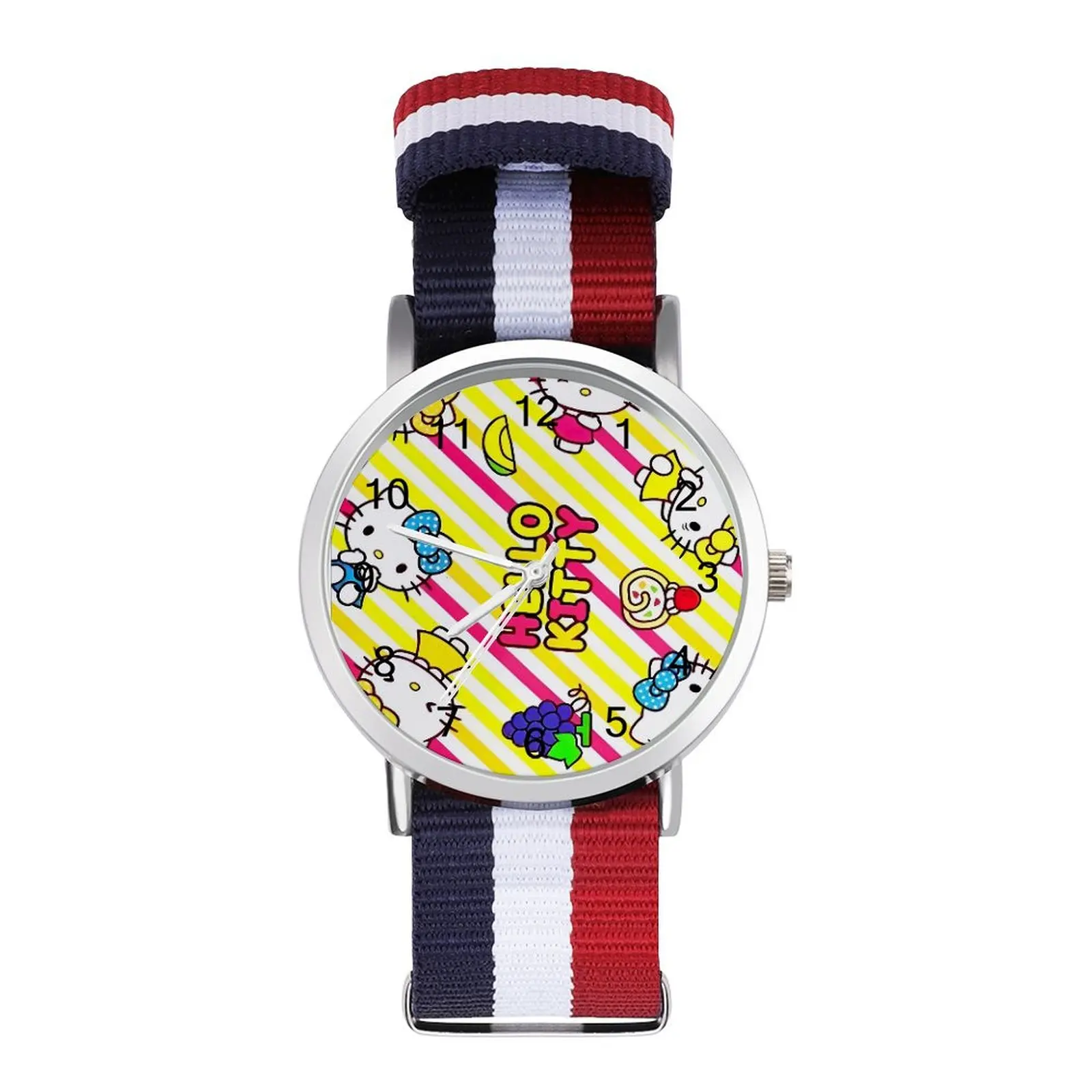 Hello Kitty Sanrio Quartz Watch New Casual Wrist Watch Girl Home Design Wristwatch
Hello Kitty Sanrio Quartz Watch New Casual Wrist Watch Girl Home Design Wristwatch