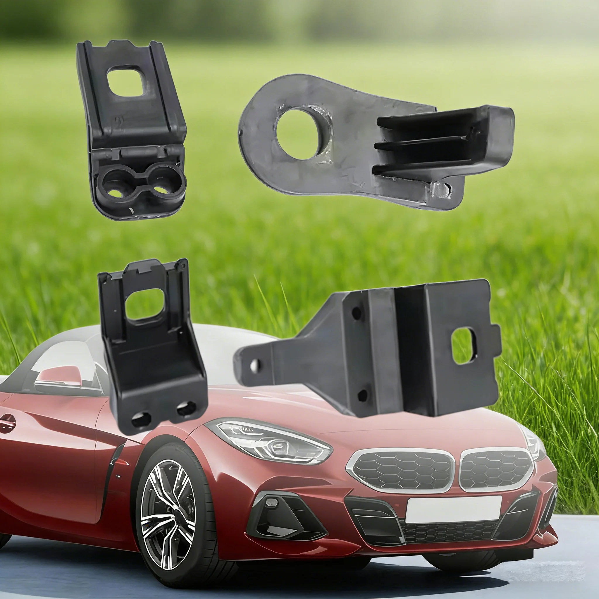 Комплект из 4 кронштейнов для фар BMW Z4 M G29 2017-2023, ремонтный монтажный комплект, 63119498491, пластик, черный, левый и правый, автомобильные аксессуары
Комплект из 4 кронштейнов для фар BMW Z4 M G29 2017-2023, ремонтный монтажный комплект, 63119498491, пластик, черный, левый и правый, автомобильные аксессуары