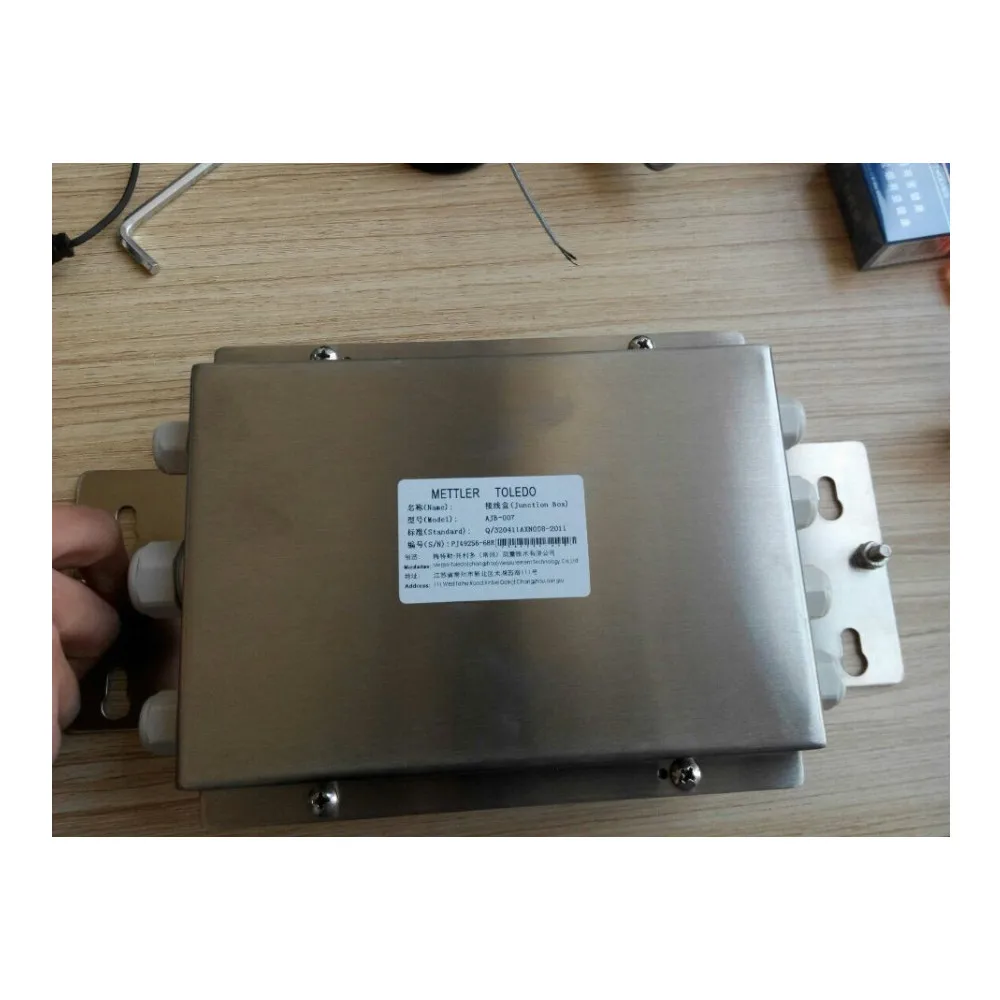 Seven-hole analog junction box (stainless steel housing) AJB 007 for load cell
Seven-hole analog junction box (stainless steel housing) AJB 007 for load cell