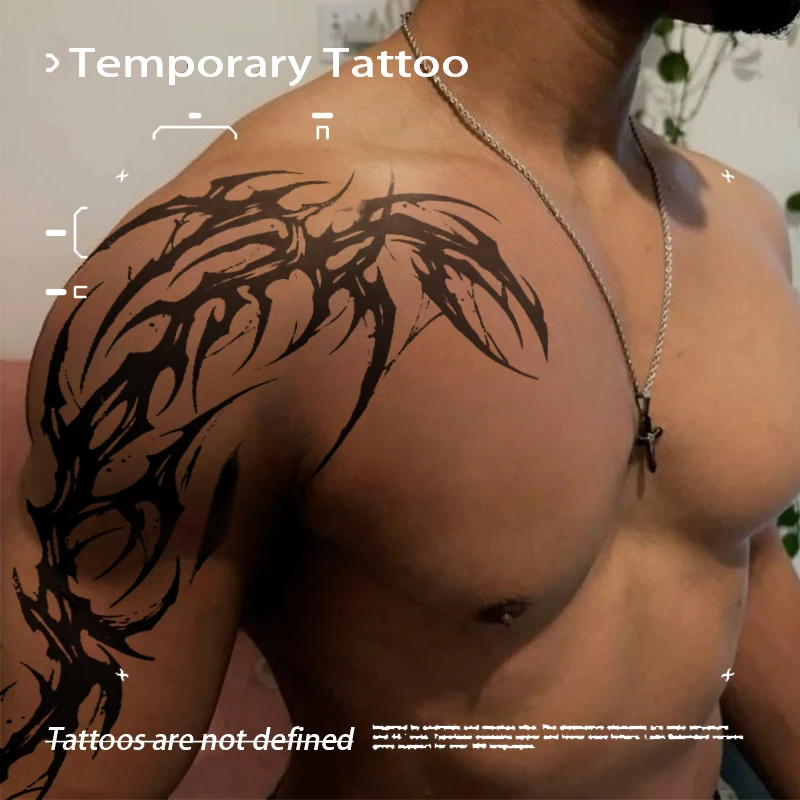 Temporary Tattoos Waterproof Lasting Dark Gothic Thorn Herbal Juice Tattoo Sticker Fake Tatto Stickers Fancy Toys Cheap Goods
Temporary Tattoos Waterproof Lasting Dark Gothic Thorn Herbal Juice Tattoo Sticker Fake Tatto Stickers Fancy Toys Cheap Goods