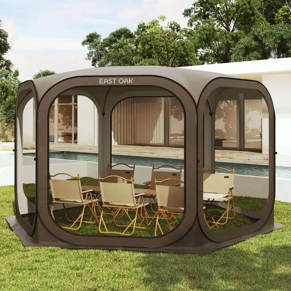 Screen House Tent Pop, Portable Screen Room Canopy Instant Screen Tent 12 x 12 FT with Carry Bag for Patio, Backyard, Deck am
Screen House Tent Pop, Portable Screen Room Canopy Instant Screen Tent 12 x 12 FT with Carry Bag for Patio, Backyard, Deck am