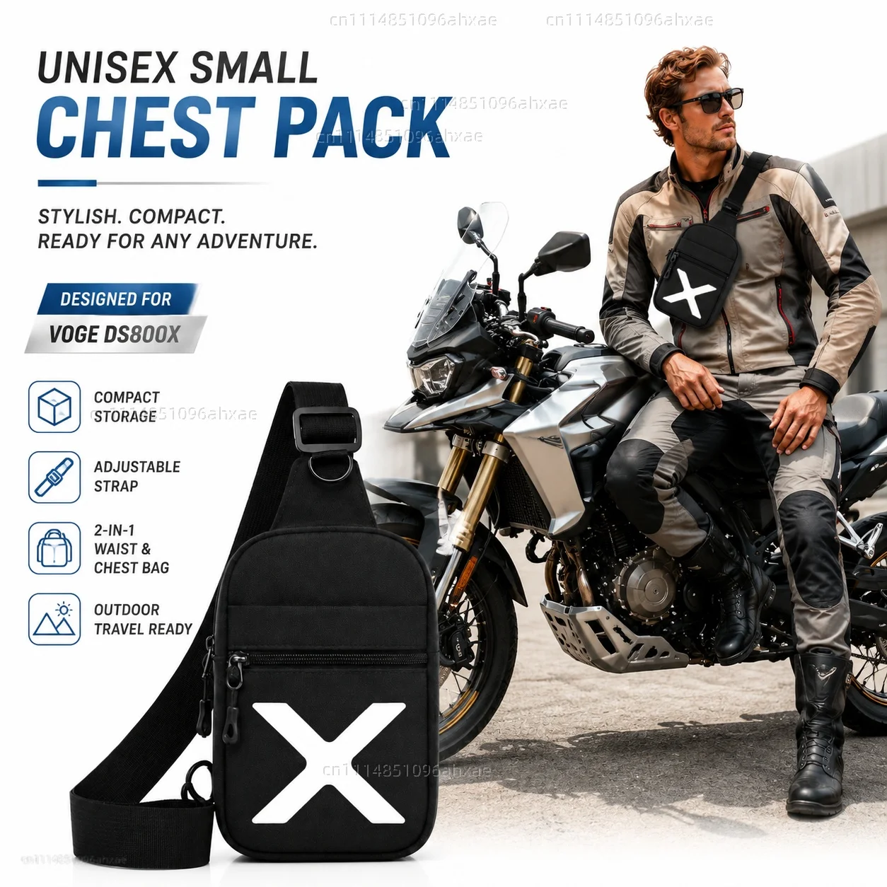 Motorcycle 2In1 Multi-functional Waist Bag Chest Bag Outdoor Travel Bag For VOGE DS800X DS 800 DS DSX800 DS 800X Rally 2025 2026
Motorcycle 2In1 Multi-functional Waist Bag Chest Bag Outdoor Travel Bag For VOGE DS800X DS 800 DS DSX800 DS 800X Rally 2025 2026