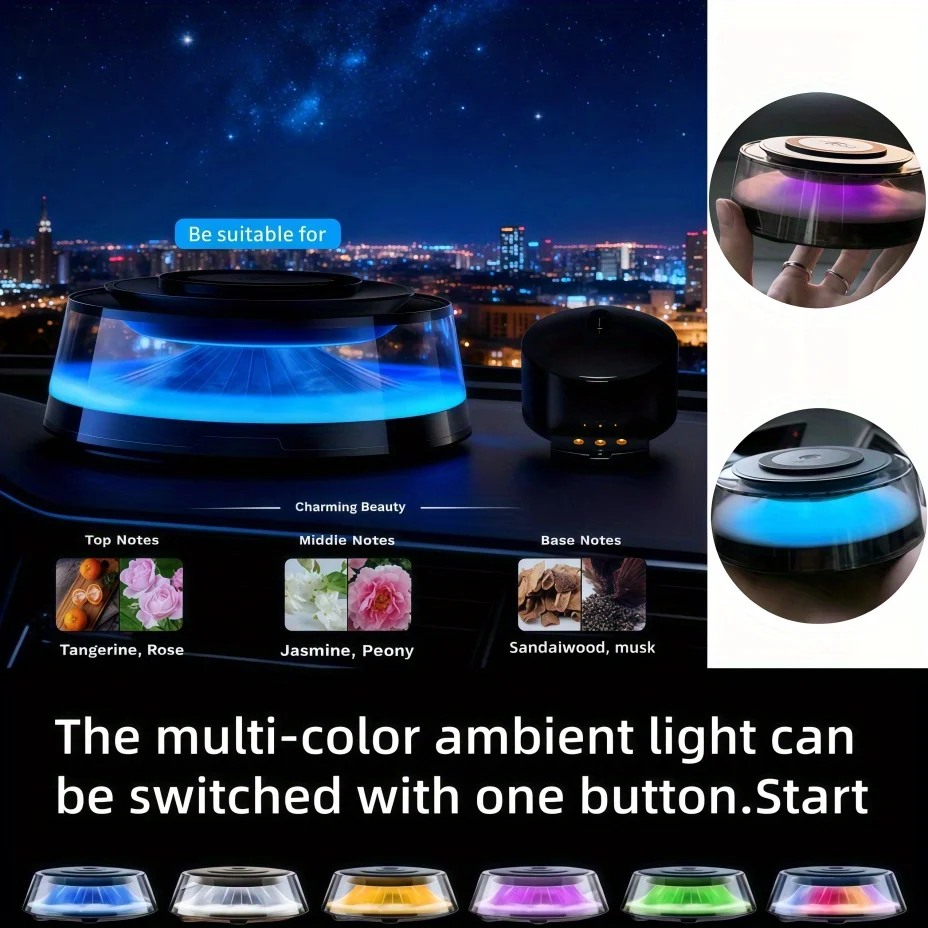 Mount Fuji Cloud View Car Air Diffuser - Colorful Polished Lights - Nine Colors Switchable with One Button
Mount Fuji Cloud View Car Air Diffuser - Colorful Polished Lights - Nine Colors Switchable with One Button