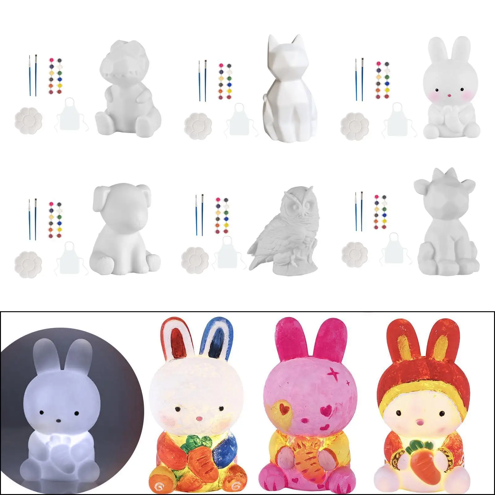 Animal Painting Kit Art Projects Creative Activity Drawing Painting Animal Models for Girls Boys 3, 4,5,6,7,8, 9 Years Old Kids
Animal Painting Kit Art Projects Creative Activity Drawing Painting Animal Models for Girls Boys 3, 4,5,6,7,8, 9 Years Old Kids