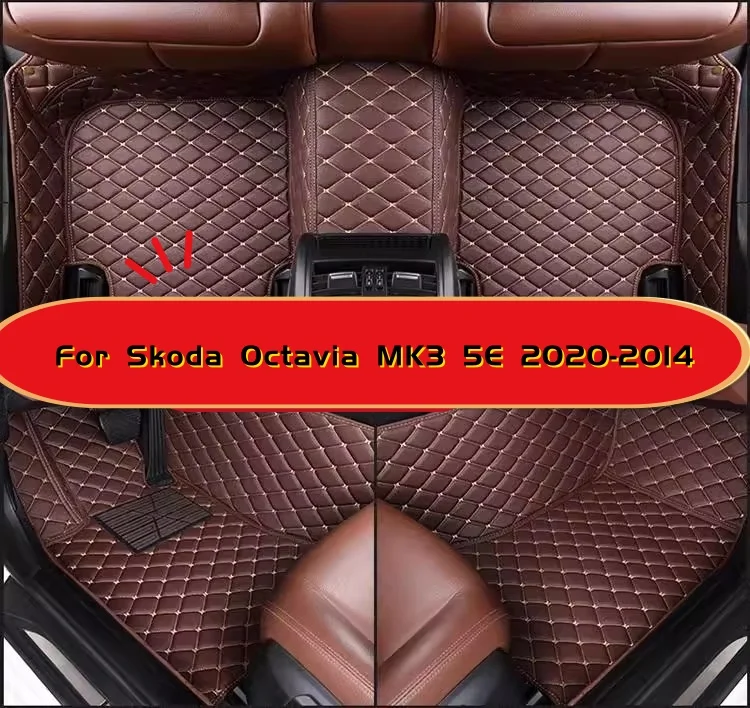 Customized Full Coverage Car Floor Mat For Skoda Octavia MK3 5E 2014-2020 2015 2016 2018 2019 Car Interior Accessories Carpet
Customized Full Coverage Car Floor Mat For Skoda Octavia MK3 5E 2014-2020 2015 2016 2018 2019 Car Interior Accessories Carpet