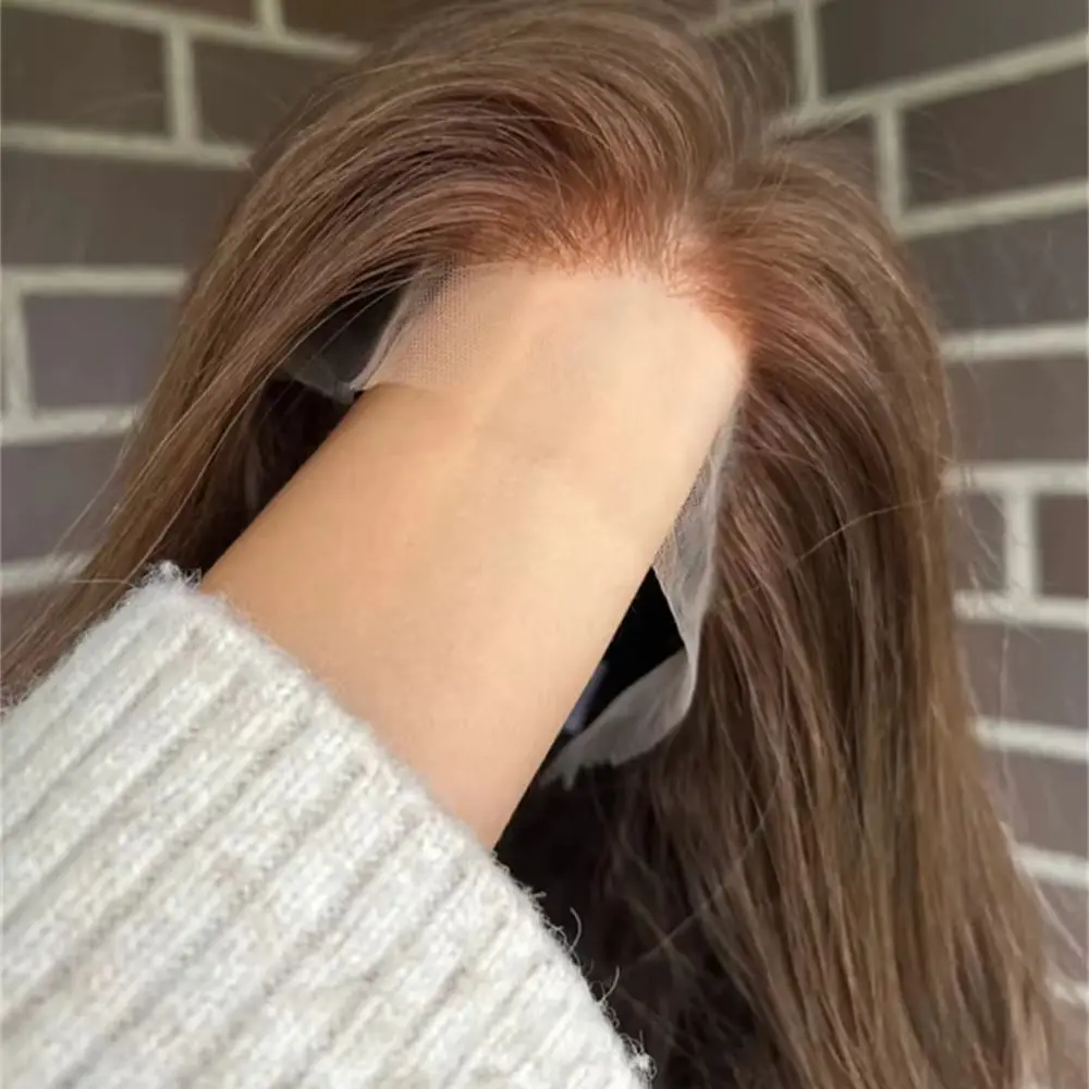 Highlight Brunette Colored Wig 13x4 Synthetic Lace Front Wigs with Baby Hair 16inch Short Wavy Frontal Lace Wigs Preplucked
Highlight Brunette Colored Wig 13x4 Synthetic Lace Front Wigs with Baby Hair 16inch Short Wavy Frontal Lace Wigs Preplucked