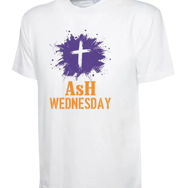 Ash Wednesday T Shirt Easter Christians Religious Festive Fasting Prayers Bless
Ash Wednesday T Shirt Easter Christians Religious Festive Fasting Prayers Bless