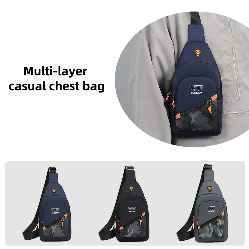 Nylon Car Logo Chest Bag Single Shoulder Crossbody Storage Bag For Geely Emgrand X7 EC7 Atlas Boyue GC6 Parts LC EC8 CK2 CK3 GC9
Nylon Car Logo Chest Bag Single Shoulder Crossbody Storage Bag For Geely Emgrand X7 EC7 Atlas Boyue GC6 Parts LC EC8 CK2 CK3 GC9