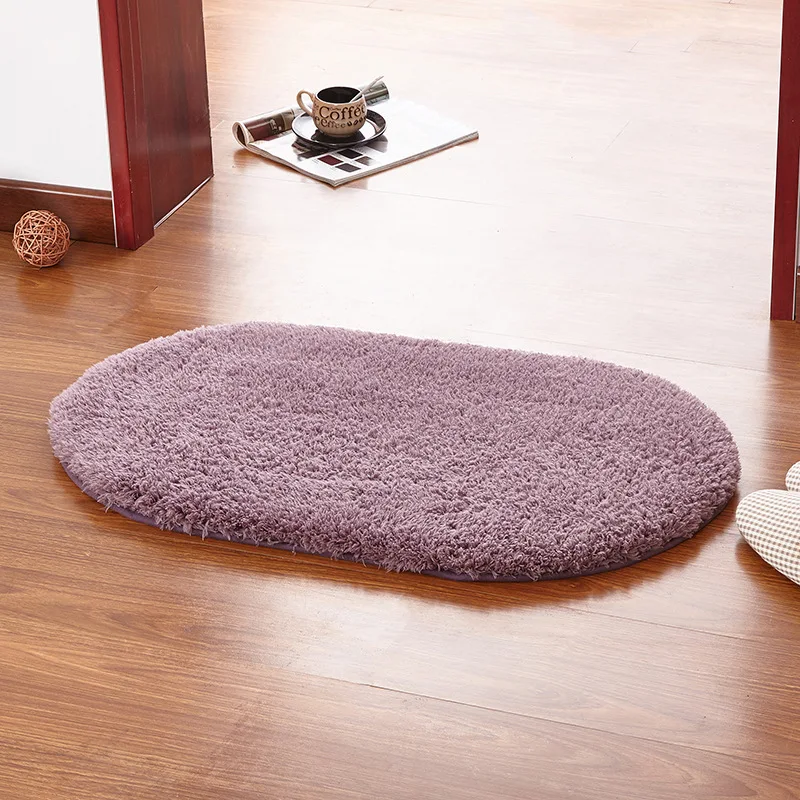 Modern Style Bathroom Living Room Oval Shape Absorbent Home Carpet Bedroom Door Mat Anti-Slip Household Fabric Floor Mat
Modern Style Bathroom Living Room Oval Shape Absorbent Home Carpet Bedroom Door Mat Anti-Slip Household Fabric Floor Mat