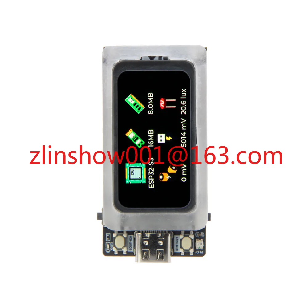 T-Display AMOLED-Lite ESP32-S3 development board 1.47 inch AMOLED
T-Display AMOLED-Lite ESP32-S3 development board 1.47 inch AMOLED