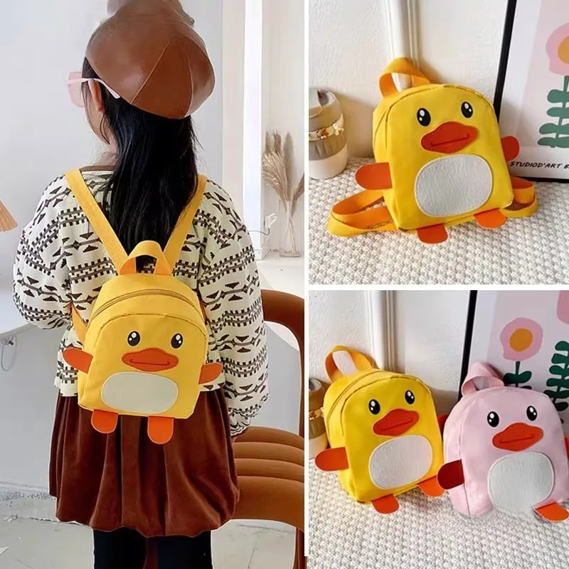 Duck Canvas Double Shoulder Backpack for Toddlers And Preschool Children Boys And Girls Love This Cute Bookbag
Duck Canvas Double Shoulder Backpack for Toddlers And Preschool Children Boys And Girls Love This Cute Bookbag