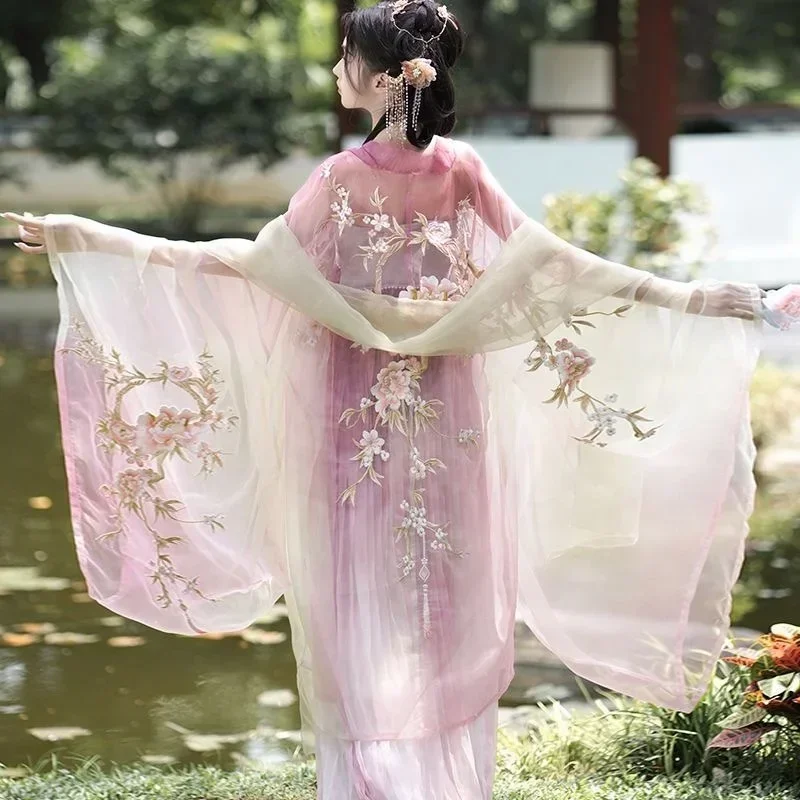 Song Dynasty Modern White Stand Collar Printed Short sleeved Hanfu Dresses Women 2023 Summer Elegant Loose Zen Tea Dress
Song Dynasty Modern White Stand Collar Printed Short sleeved Hanfu Dresses Women 2023 Summer Elegant Loose Zen Tea Dress