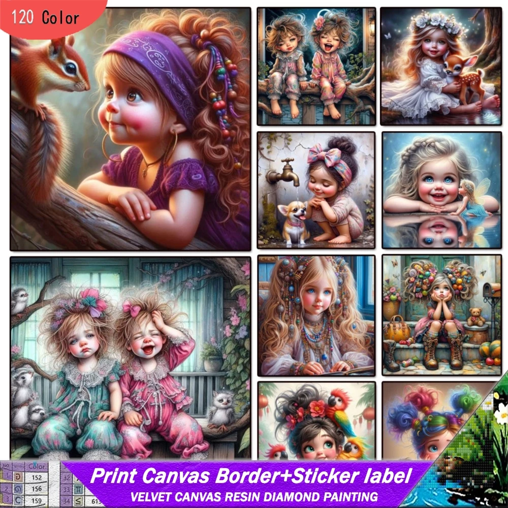 5d Diy 120 цветов смола алмазная живопись с наклейкой портрет милой девушки комплект украшений полный мозаичный декор мультяшная вышивка
5d Diy 120 цветов смола алмазная живопись с наклейкой портрет милой девушки комплект украшений полный мозаичный декор мультяшная вышивка
