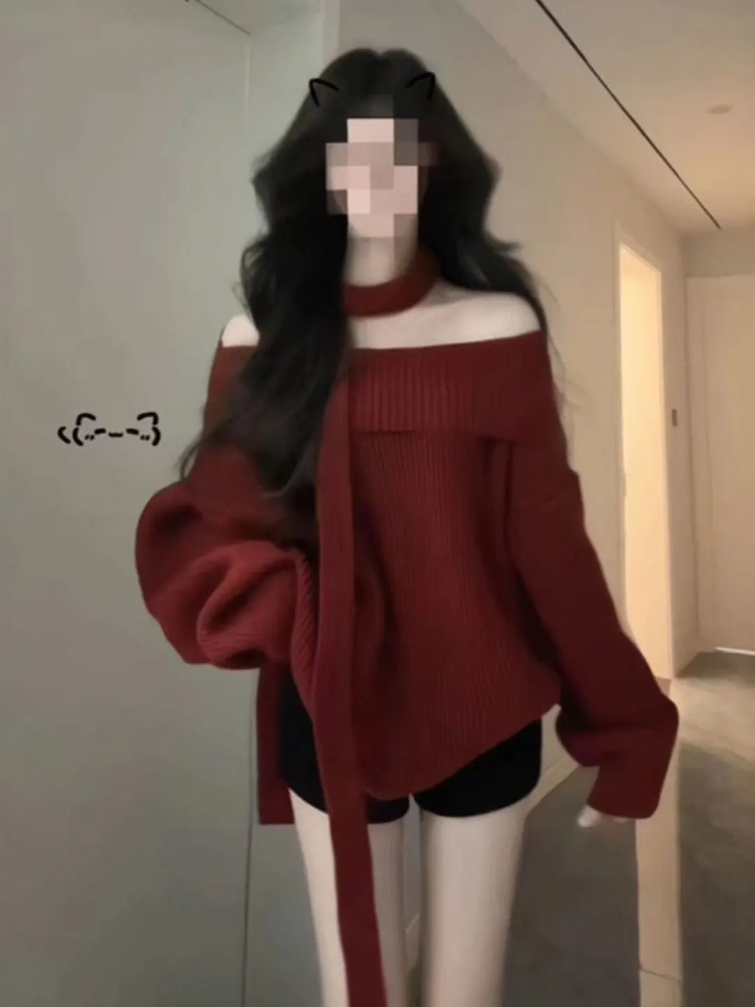 Laid-ba Sle Unique oulder Bared Long Sve Loose Knitwear Faionable Spring Top for Women Casual Comfortable Springwear
Laid-ba Sle Unique oulder Bared Long Sve Loose Knitwear Faionable Spring Top for Women Casual Comfortable Springwear