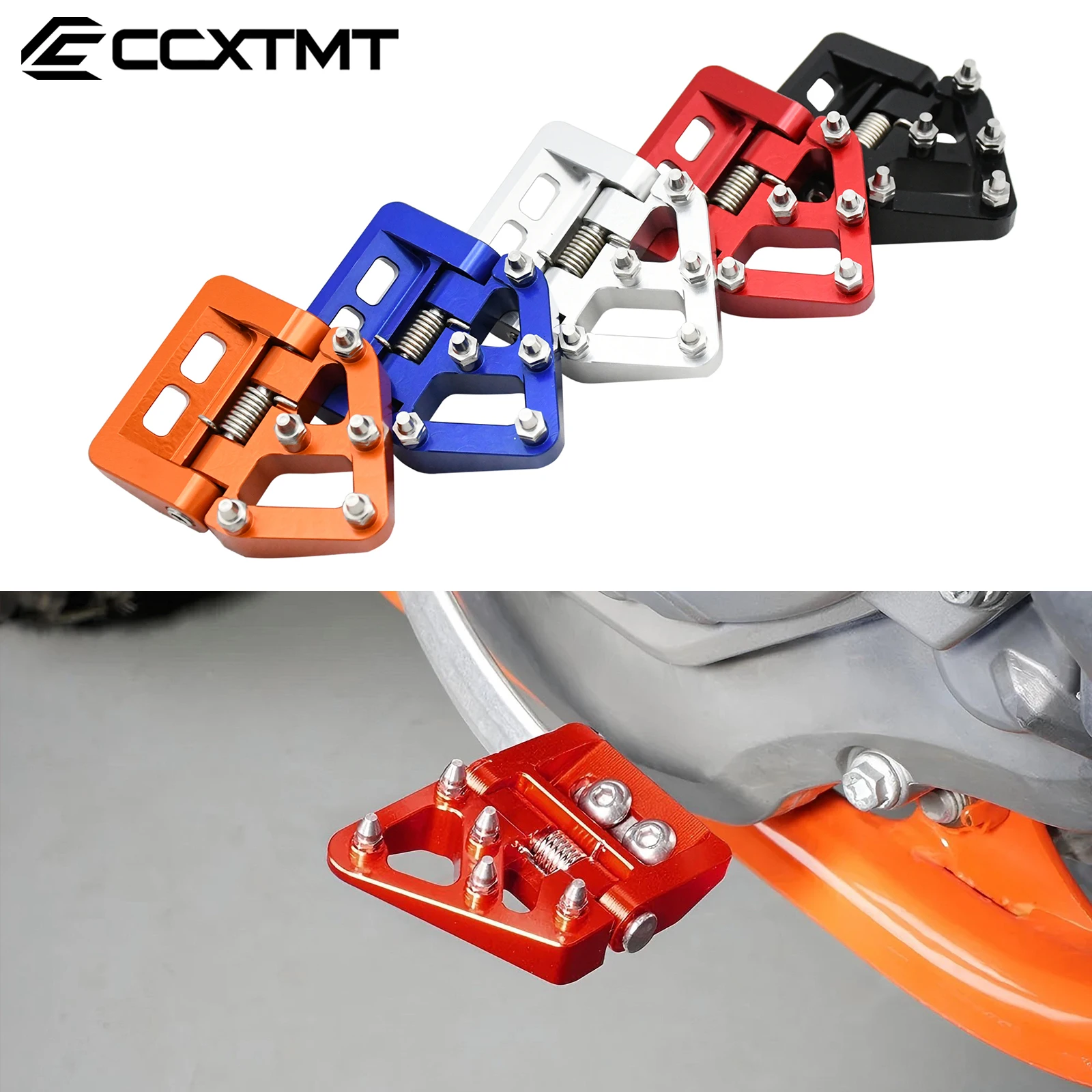 Motorcycle Folding Rear Brake Pedal Tip Plate For BETA RR RRS 200-500 For SHERCO SER SEFR SE SEF SC SCF For KTM XC XCF EXC EXCF
Motorcycle Folding Rear Brake Pedal Tip Plate For BETA RR RRS 200-500 For SHERCO SER SEFR SE SEF SC SCF For KTM XC XCF EXC EXCF