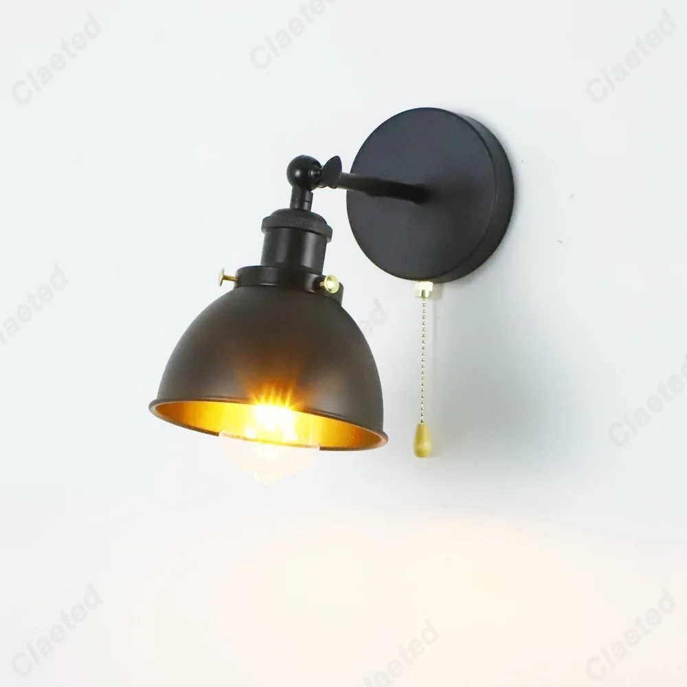 European Retro LED Wrought Iron Wall Lamp Living Room Corridor Porch Study Bedroom Bedside Lighting E27
European Retro LED Wrought Iron Wall Lamp Living Room Corridor Porch Study Bedroom Bedside Lighting E27