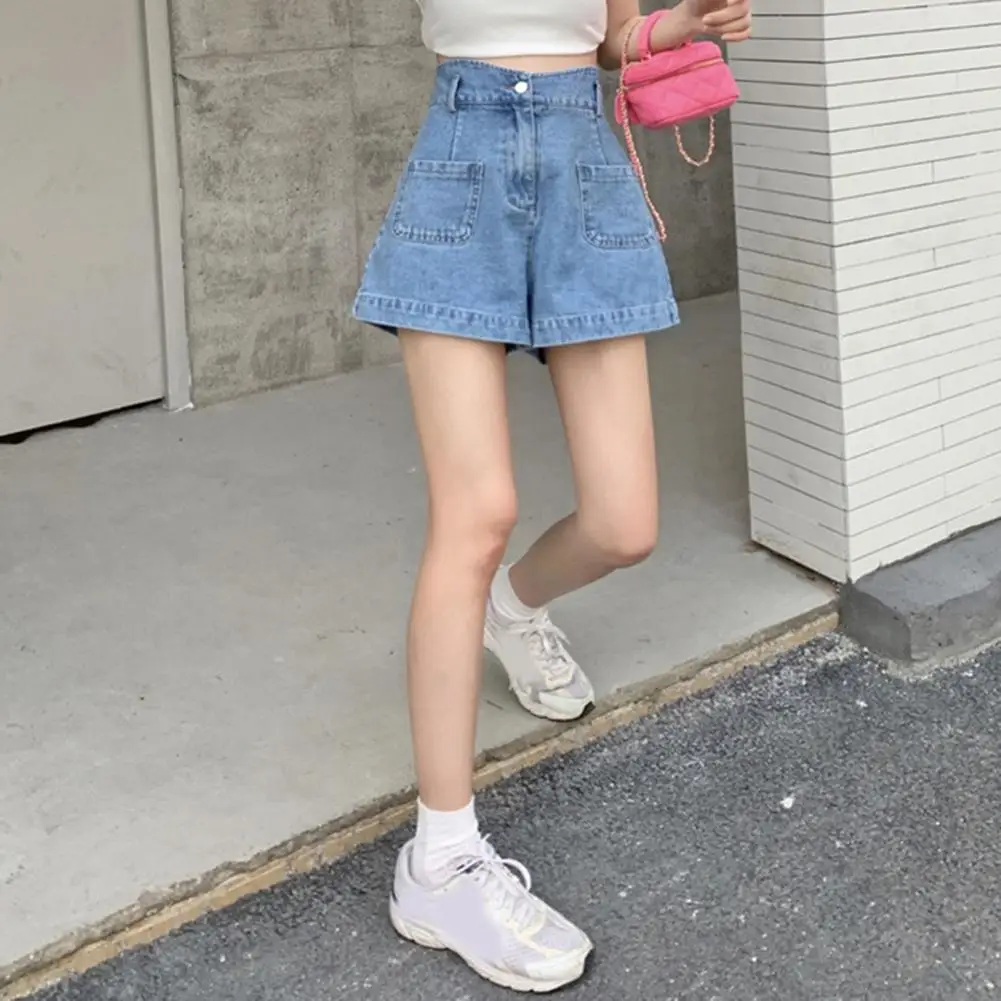 High Waist Denim Shorts Women Summer Wear Stylish High Waist Denim Cargo Shorts for Women Stretchy Wide Leg Summer Shorts for A
High Waist Denim Shorts Women Summer Wear Stylish High Waist Denim Cargo Shorts for Women Stretchy Wide Leg Summer Shorts for A