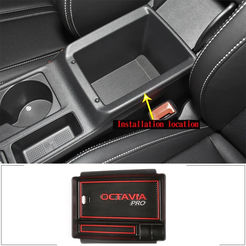 For Skoda Octavia PRO 21-23 ABS Black Car Center Console Armrest Storage Box Organizer mobile phone storage box Car Accessories
For Skoda Octavia PRO 21-23 ABS Black Car Center Console Armrest Storage Box Organizer mobile phone storage box Car Accessories