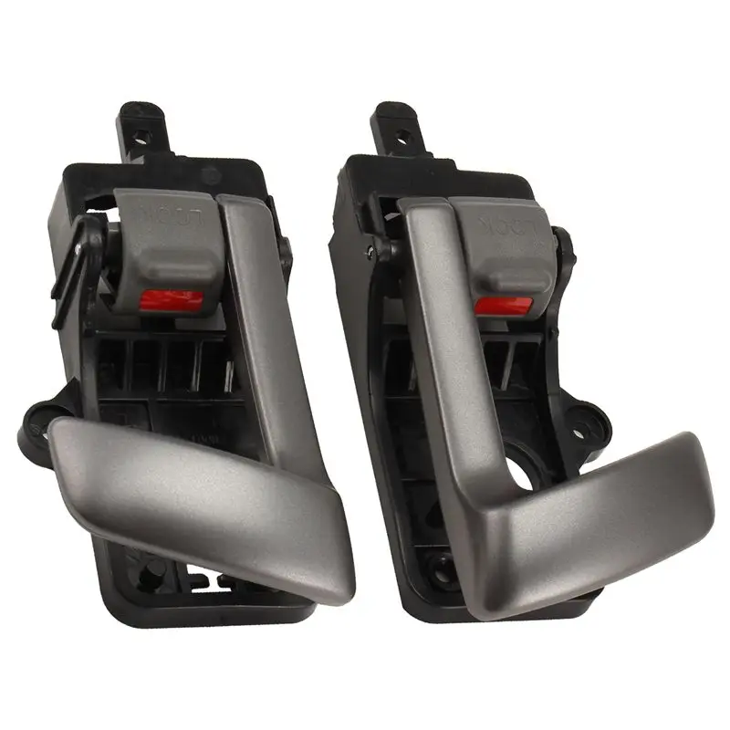 Car Door Interior Handle Set- 1 Pair For Santa Fe GL Premium 2011-2012 Model Numbers 82610-2B000 82620-2B000
Car Door Interior Handle Set- 1 Pair For Santa Fe GL Premium 2011-2012 Model Numbers 82610-2B000 82620-2B000