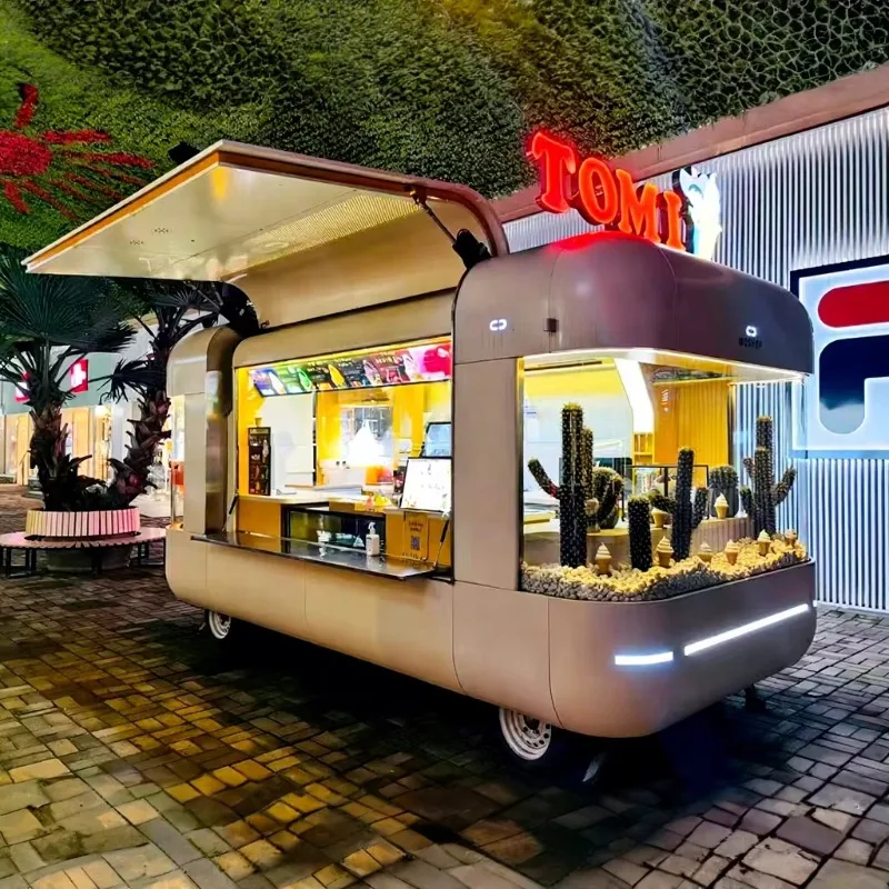 Mobile Food Trailer Commercial Outdoor Catering Cart Portable Food Kiosk Street Food Vending Trailer
Mobile Food Trailer Commercial Outdoor Catering Cart Portable Food Kiosk Street Food Vending Trailer