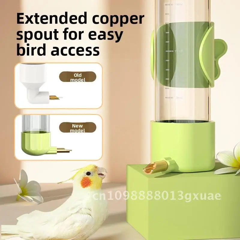 New Bird Drinker Bird Drinking Large, Medium and Small Parrot Pin Kettle Rutin Chicken Water Feeder
New Bird Drinker Bird Drinking Large, Medium and Small Parrot Pin Kettle Rutin Chicken Water Feeder