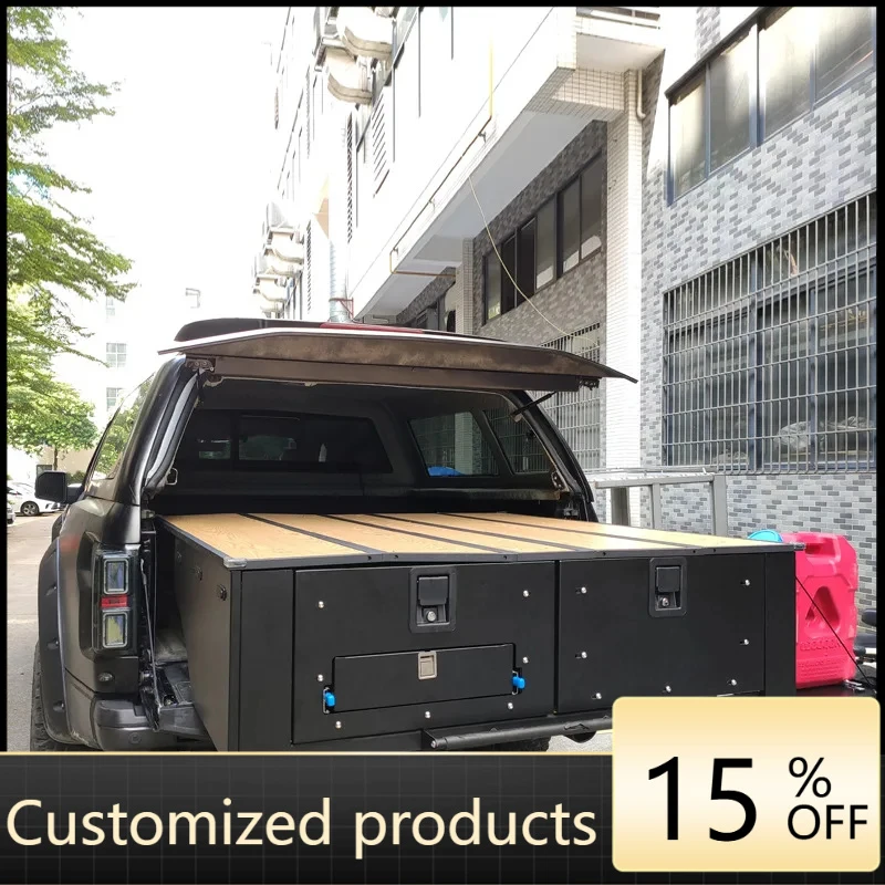 ThrustWorks OEM Custom Pickup Cargo Drawer Aluminum Truck Box Heavy Sliding Tray Le Storage System Rear Bucke Factory
ThrustWorks OEM Custom Pickup Cargo Drawer Aluminum Truck Box Heavy Sliding Tray Le Storage System Rear Bucke Factory