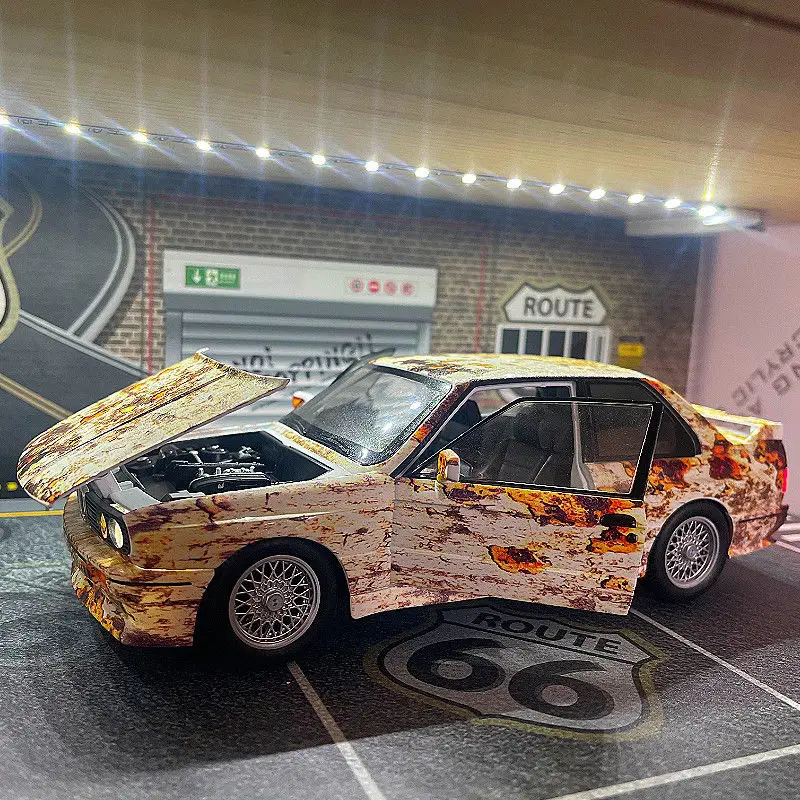 1:24 Старый M3 E30 1987, модель автомобиля из сплава, игрушечный автомобиль, литье под давлением металла, звуковой и световой автомобиль, игрушки для детей, автомобиль
1:24 Старый M3 E30 1987, модель автомобиля из сплава, игрушечный автомобиль, литье под давлением металла, звуковой и световой автомобиль, игрушки для детей, автомобиль