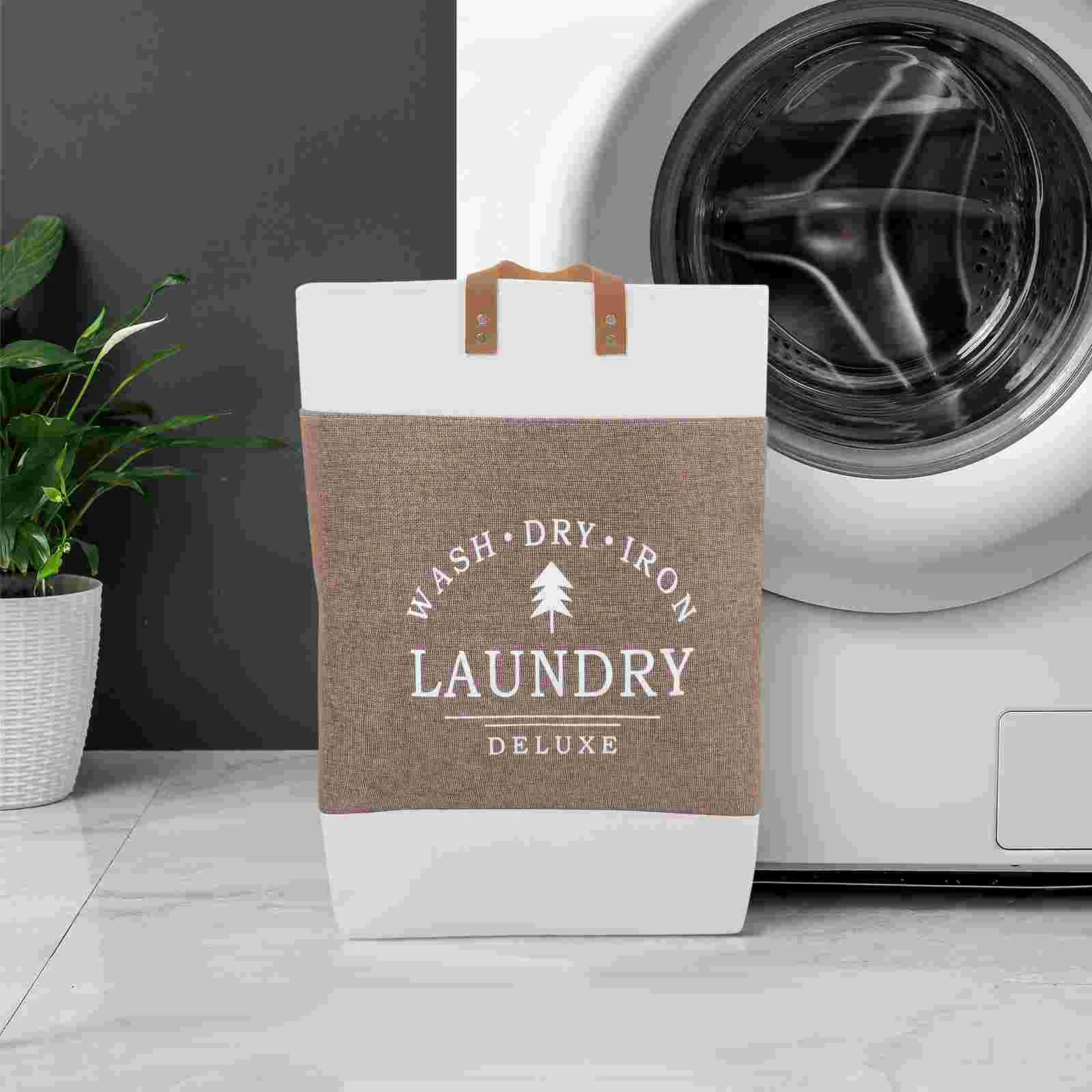 Foldable Laundry Basket Large Capacity 01 Brown Waterproof Hamper Storage Bin Bedroom ganizer Bathroom Closet Toy
Foldable Laundry Basket Large Capacity 01 Brown Waterproof Hamper Storage Bin Bedroom ganizer Bathroom Closet Toy